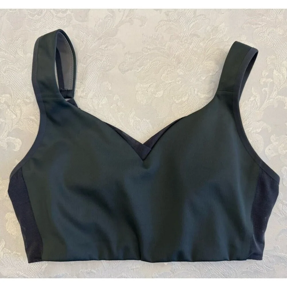 Brooks Sports‎ Bra 32DD Drive Medium Impact J Hook Wire Free Jog Run Gym